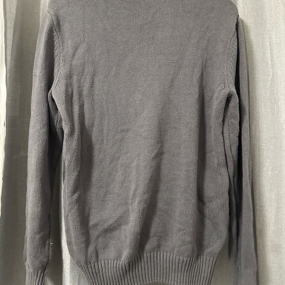 Gray Flamingo Holiday Sweater - Picture 3 of 3